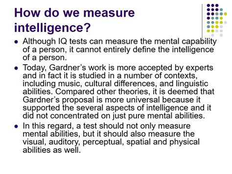 10.1 Defining and Measuring Intelligence – .